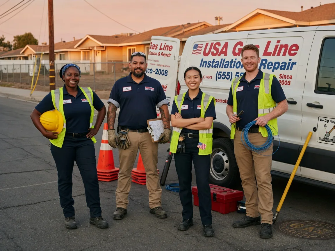 Gas Line Installation company in Lakeport, CA